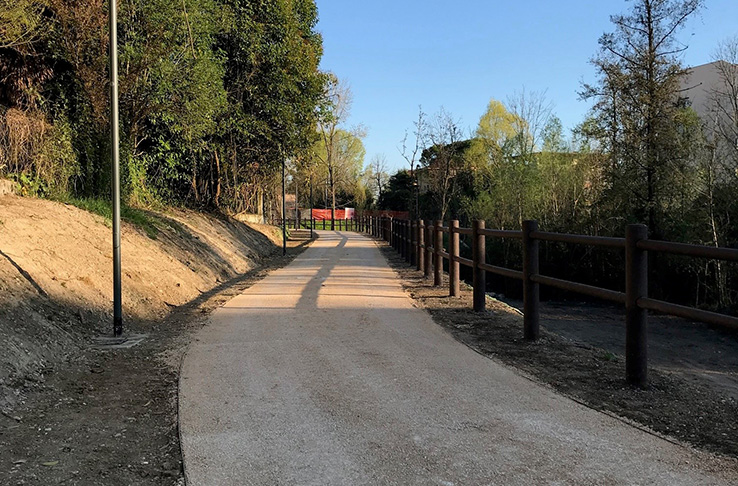 Cycle-pedestrian-path-San Carlo-park-Pordenone-03